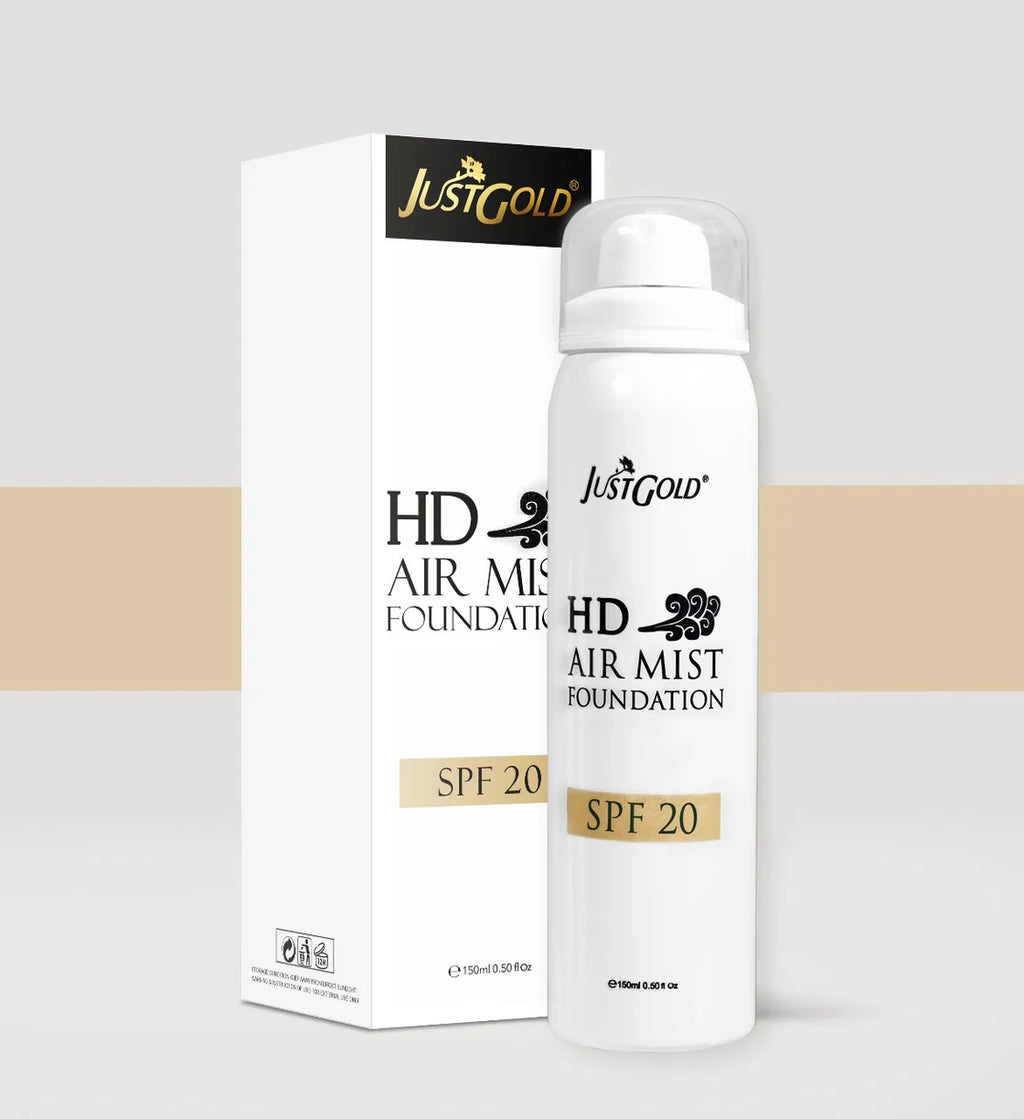 Just Gold HD Air Mist Foundation SPF 20 (Shade 01)