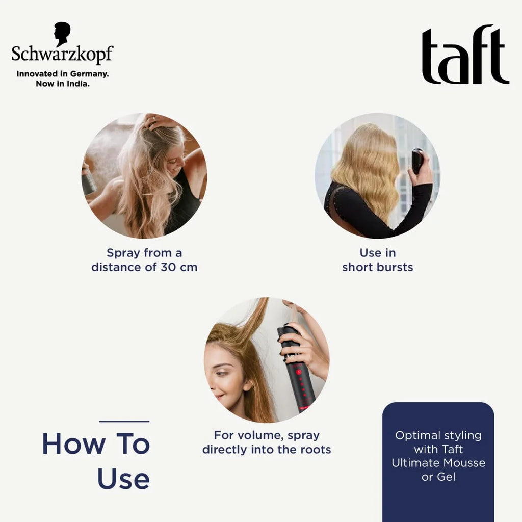 Schwarzkopf TAFT Ultimate Hair Spray (250ml)