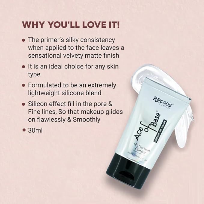 Recode Ace of Base Mattifying Primer (30ml)