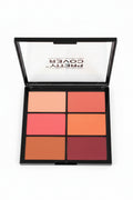Pretty cover 6-color blush palette