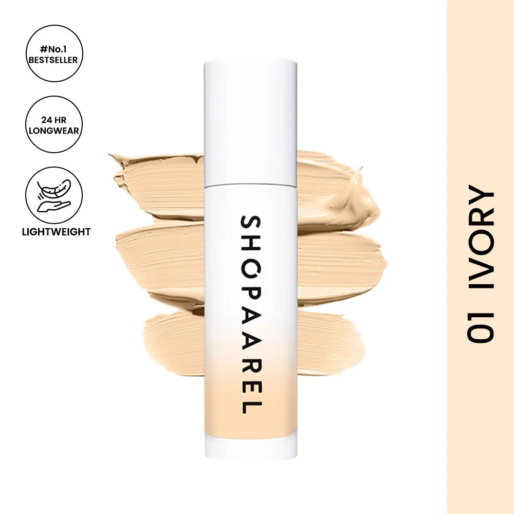Shopaarel Miracle Skin Foundation in Shade 01 (Ivory)