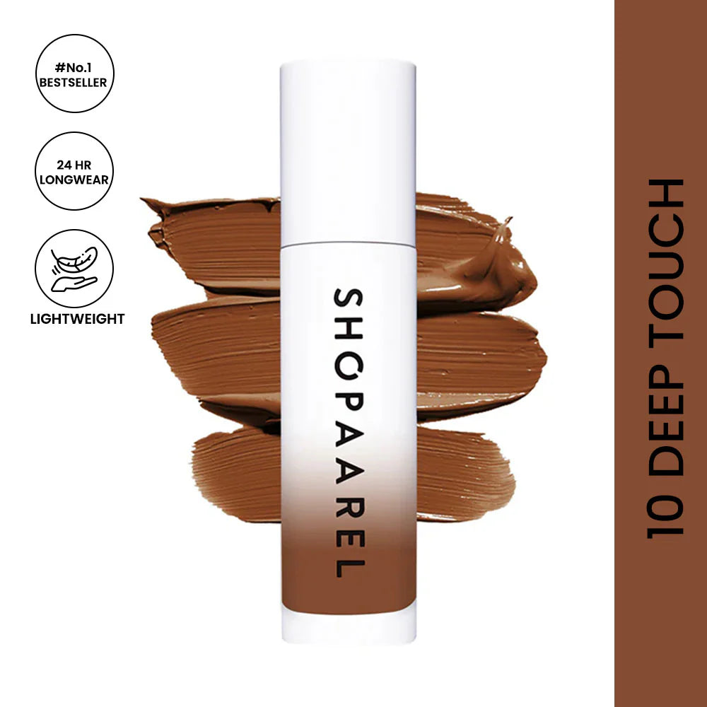 Shopaarel Miracle Skin Foundation in Shade 10 (Deep touch)