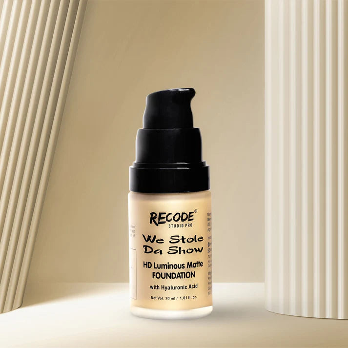 Recode "We Stole Da Show" HD Luminous Matte Foundation 03 Sindhu