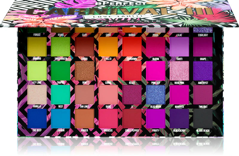 BPerfect x Stacey Marie Carnival III Love Tahiti Palette