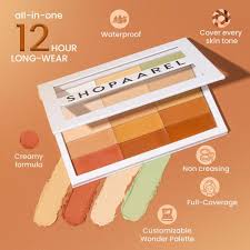 Shopaarel 15-Color Cover All Concealer Palette