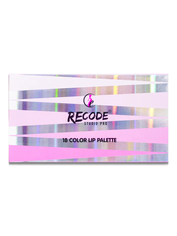 Recode Lip Palette (18 Shades, 27g)